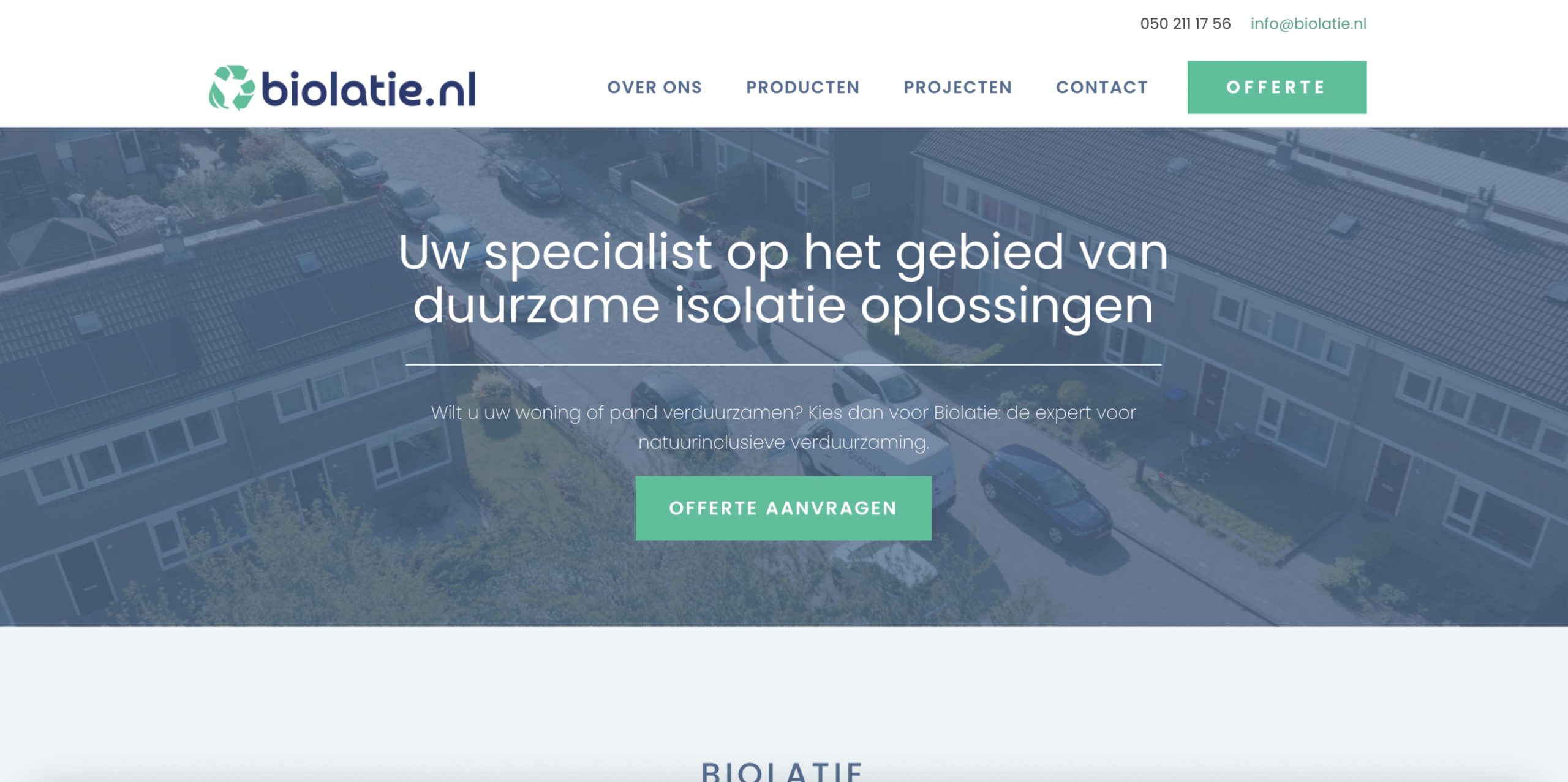 Biolatie Website
